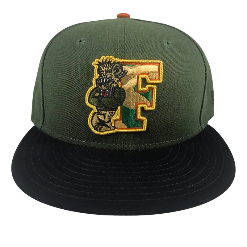 New Era “F Is For” Rifle Green Cement Undervisor 59FIFTY Fitted Hat