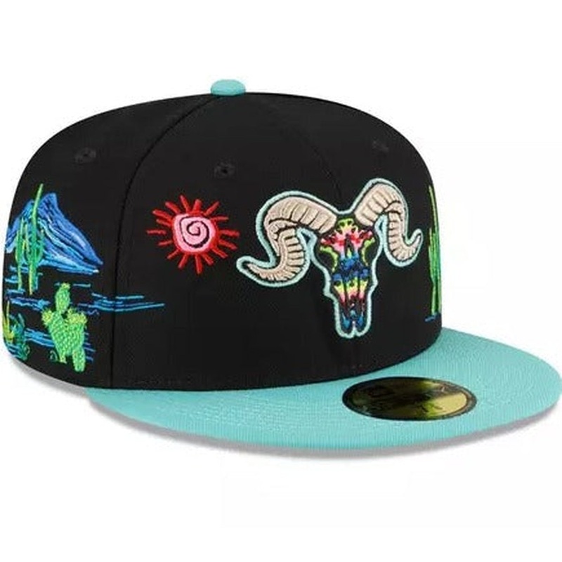 New Era Goat ‘Neon Desert’ Serape Undervisor 59FIFTY Fitted Hat