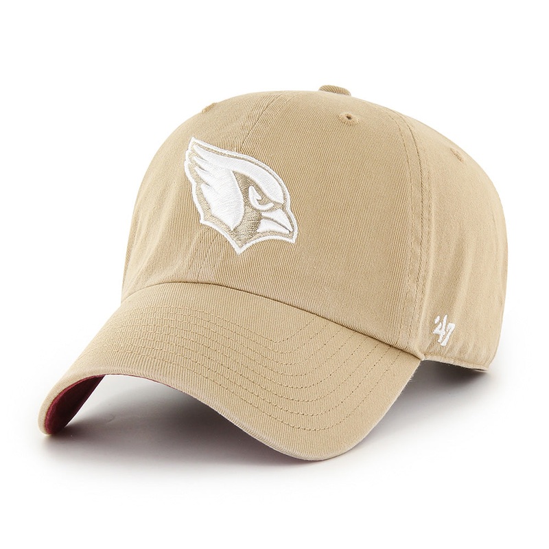 NFL Arizona Cardinals ’47 Paradise Clean Up Adjustable Hat – Khaki