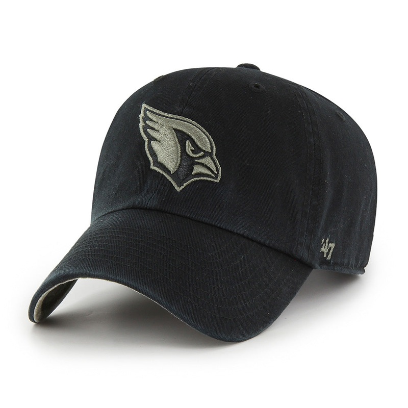 NFL Arizona Cardinals ’47 Warfare Clean Up Adjustable Hat – Black