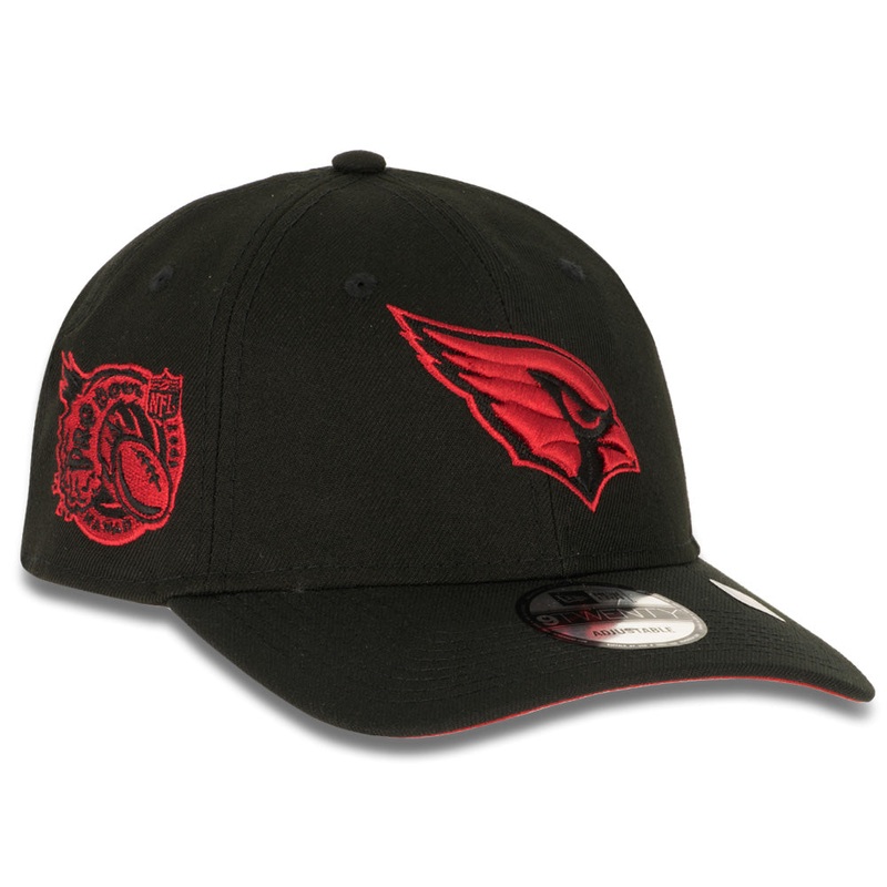 NFL Arizona Cardinals New Era Seeing Red 9TWENTY Adjustable Hat – Black