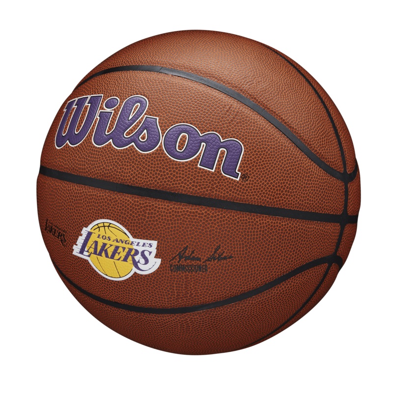 Los Angeles Lakers Wilson NBA Team Full Size Basketball Ball