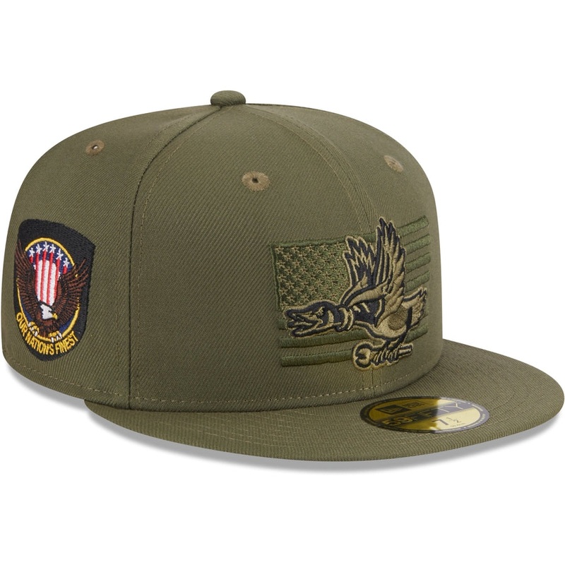New Era Down East Wood Ducks Armed Forces Day 2023 59FIFTY Fitted Hat