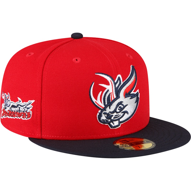 New Era Round Rock Express Joe’s Custom Cap’s Jack of All Lopes 59FIFTY Fitted Hat