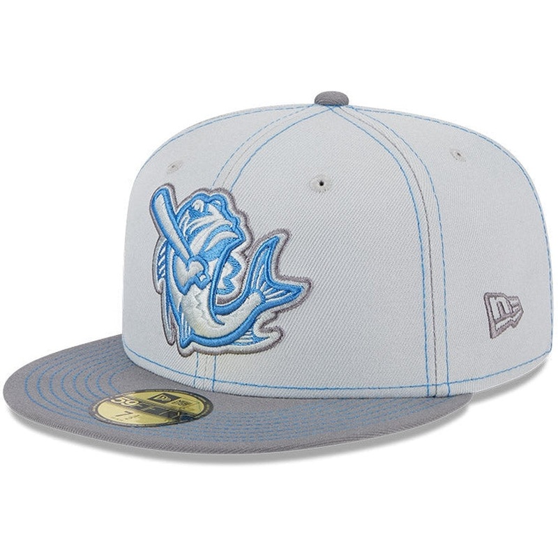 New Era Tampa Tarpons Gray Pop 2023 59FIFTY Fitted Hat
