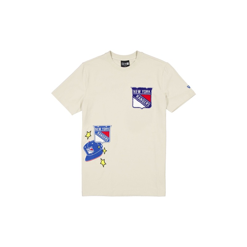 New York Rangers Stone Logo Select T-Shirt