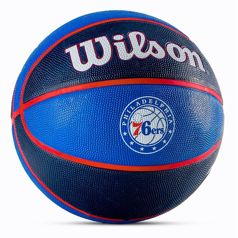 Philadelphia 76ers Wilson NBA Team Tribute Full Size Outdoor Basketball