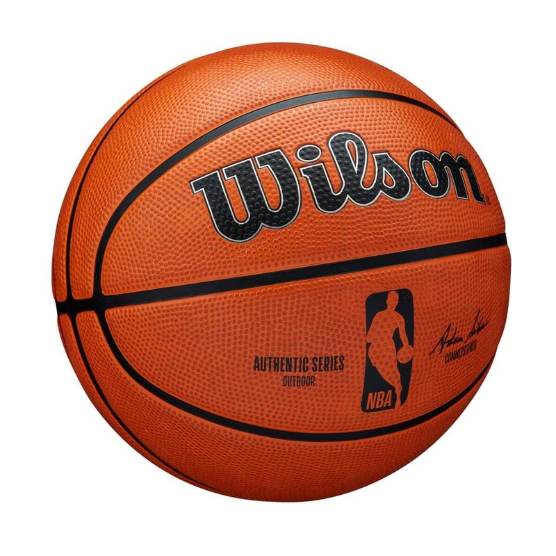 Wilson NBA Authentic Series Full Size Outdoor Basketball Ball – Orange