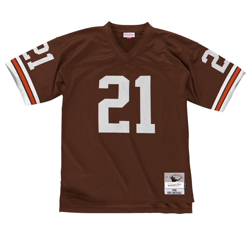 Eric Metcalf Cleveland Browns Mitchell & Ness NFL 1989 Legacy Jersey – Brown