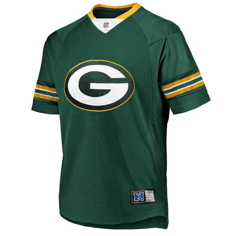 Green Bay Packers Majestic NFL Fan Replica Jersey – Green