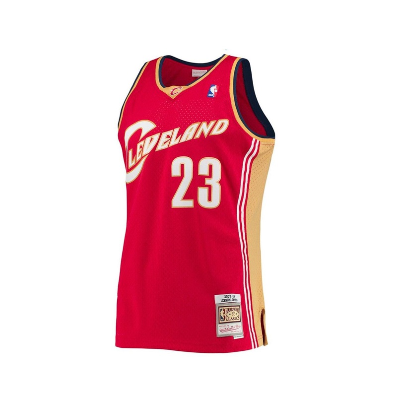 LeBron James Cleveland Cavaliers Mitchell & Ness NBA 03-04 Swingman Jersey – Wine