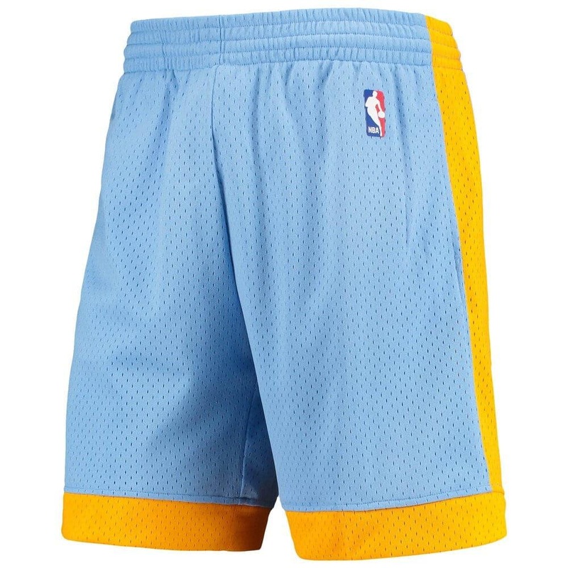Los Angeles Lakers Mitchell & Ness NBA 01-02 Alt Swingman Shorts – Blue