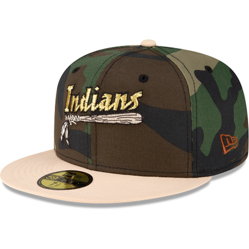 New Era Just Caps Greenwood Kinston Indians 2023 59FIFTY Fitted Hat