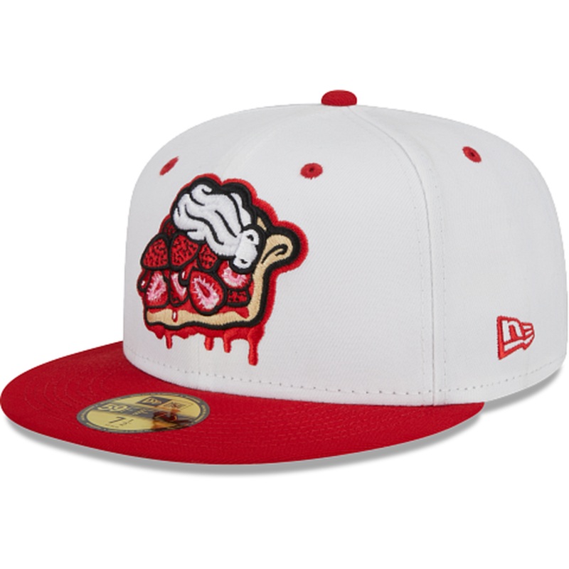 New Era Lehigh Valley IronPigs Theme Night White 59FIFTY Fitted Hat