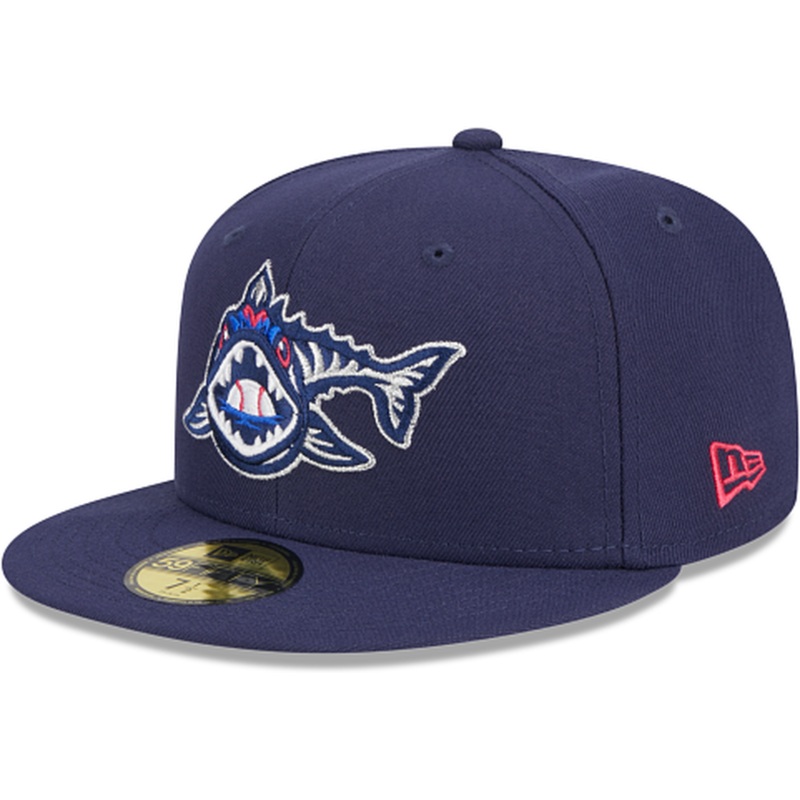 New Era Pensacola Blue Wahoos Theme Night Alt 59FIFTY Fitted Hat