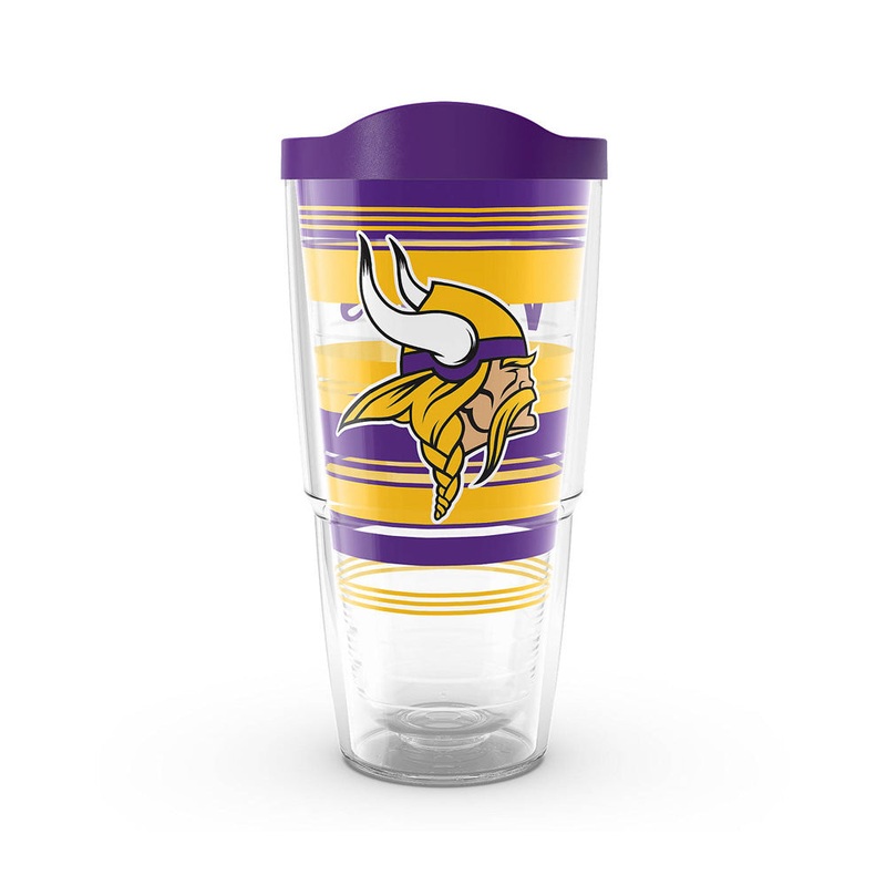NFL Minnesota Vikings Tervis 24oz Hype Stripes Travel Tumbler