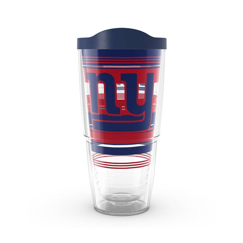 NFL New York Giants Tervis 24oz Hype Stripes Travel Tumbler