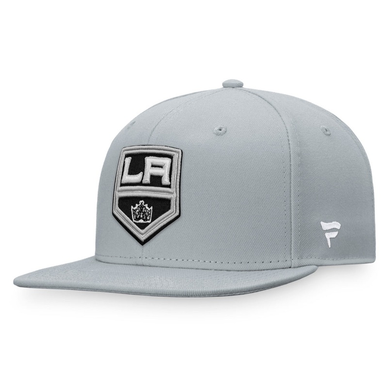 NHL Los Angeles Kings Fanatics Core Snapback Hat – Gray