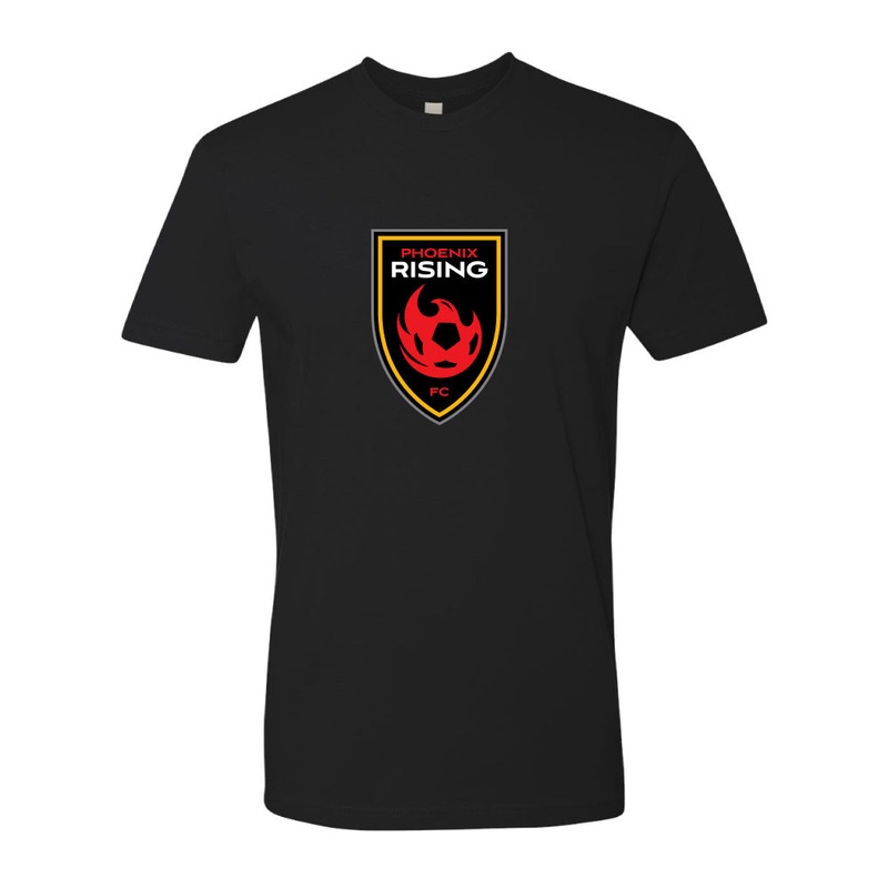 Phoenix Rising Shield T-Shirt – Black