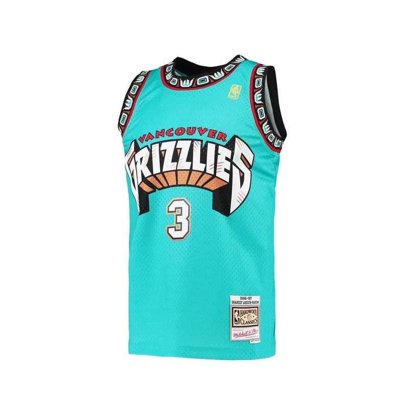 Shareef Abdur-Rahim Memphis Grizzlies Mitchell & Ness NBA 96-97 Swingman Jersey – Turqouise
