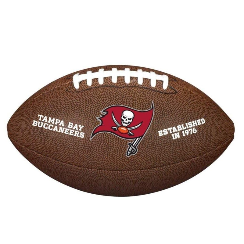 Tampa Bay Buccaneers Wilson NFL Team Full Size Football – Brown