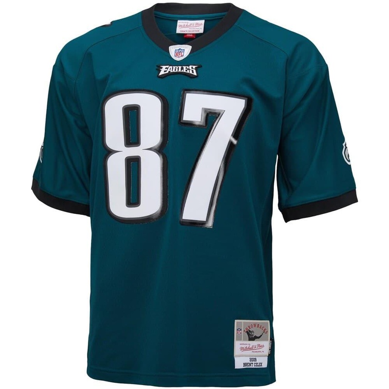 Brent Celek Philadelphia Eagles Mitchell & Ness NFL 09 Legacy Jersey – Green