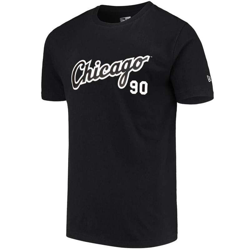 Chicago White Sox New Era MLB Team Lockup T-Shirt – Black
