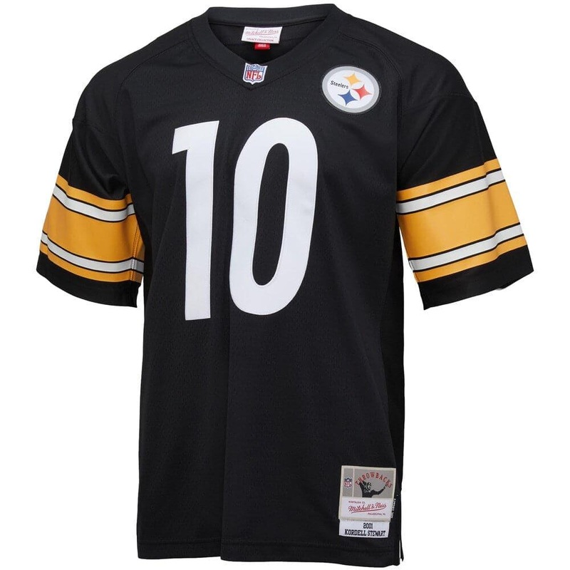 Kordell Stewart Pittsburgh Steelers Mitchell & Ness NFL 01 Legacy Jersey – Black