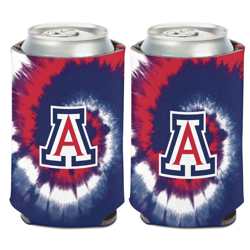 NCAA Arizona Wildcats WinCraft 12oz Tie Dye Can Cooler