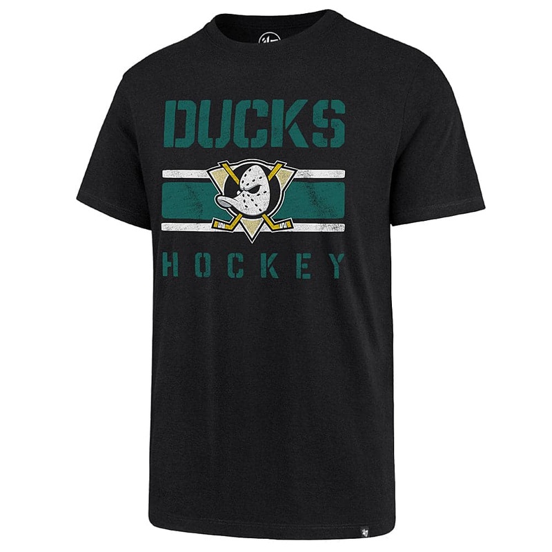 Anaheim Ducks ’47 NHL Team Echo T-Shirt – Black