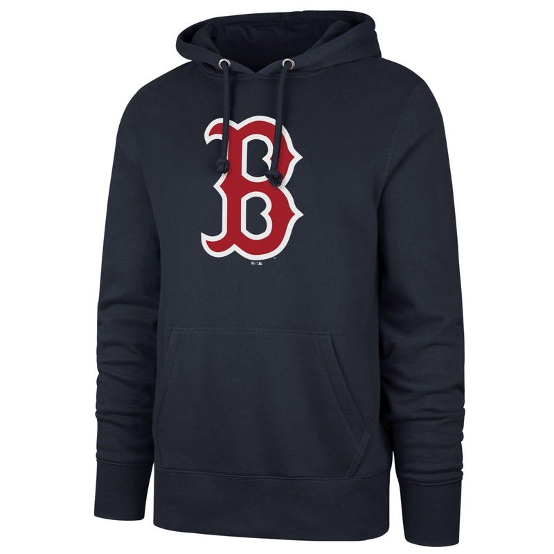 Boston Red Sox ’47 MLB Team Logo Hoodie Jumper – Navy