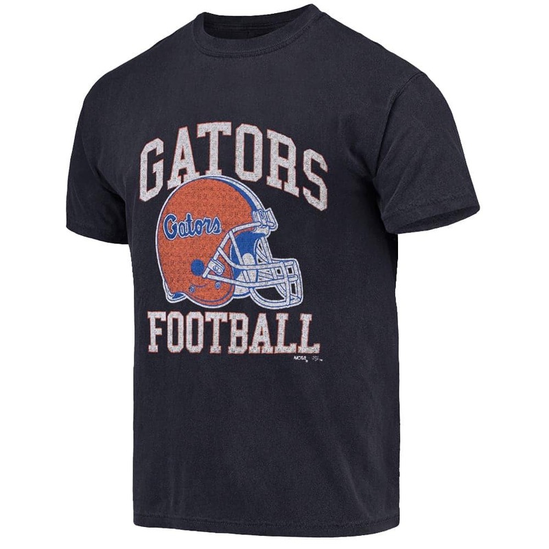 Florida Gators USL NCAA Helmet Arch Vintage T-Shirt – Faded Black