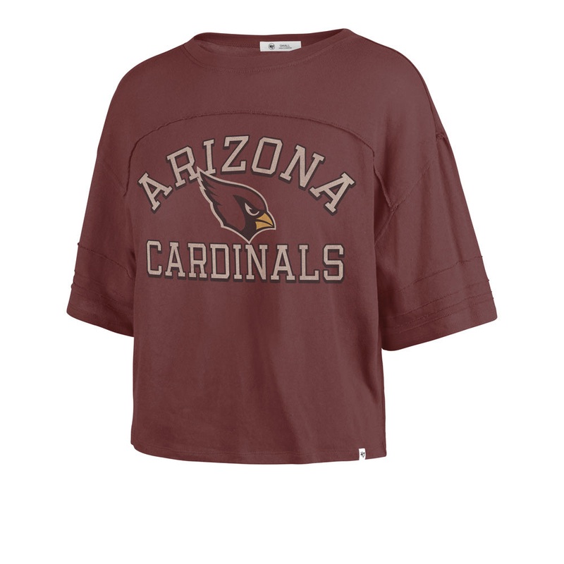 NFL Arizona Cardinals Women’s ’47 Half Moon Stevie Crop Top