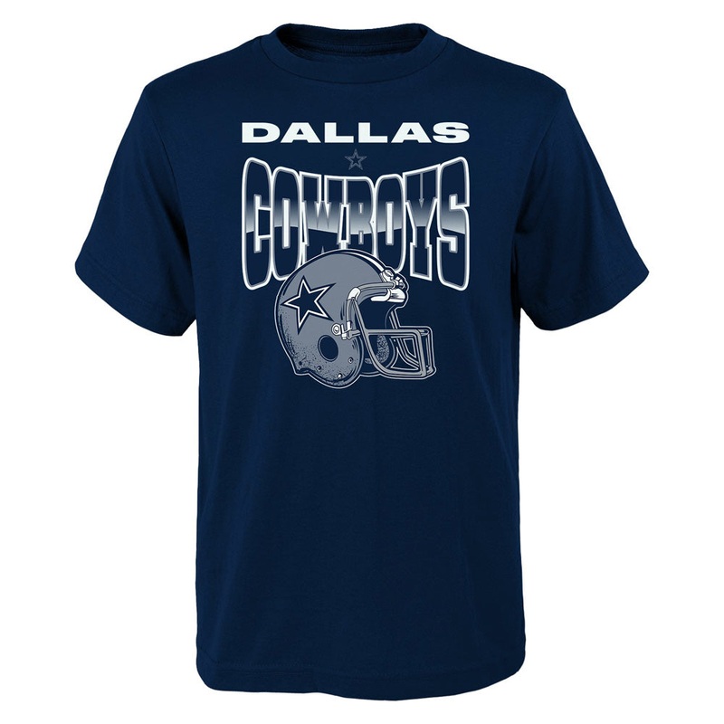 NFL Dallas Cowboys Youth Heads Up T-Shirt – Navy