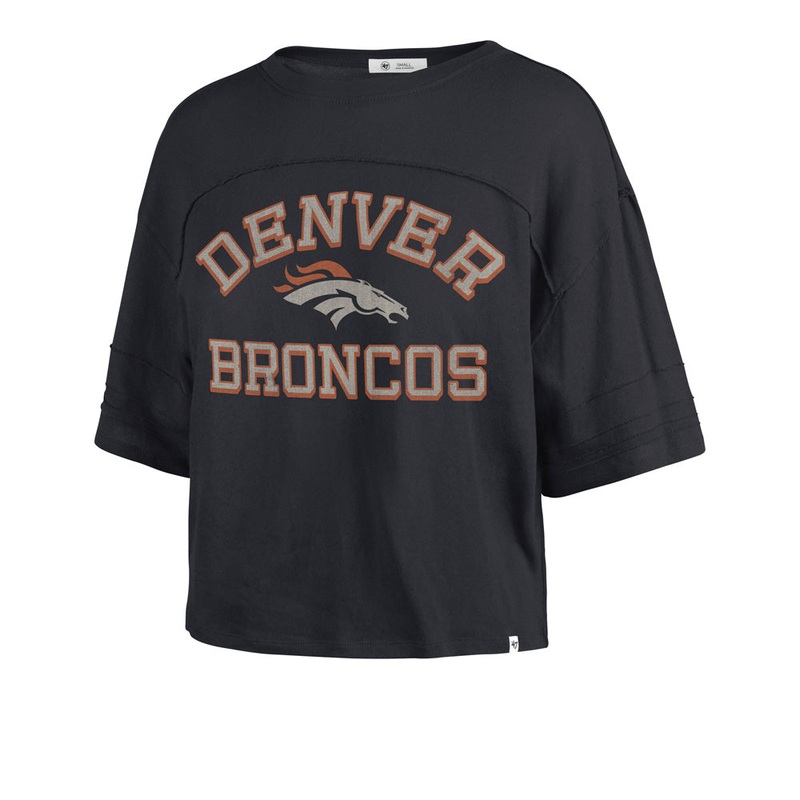 NFL Denver Broncos Women’s ’47 Half Moon Stevie Crop Top