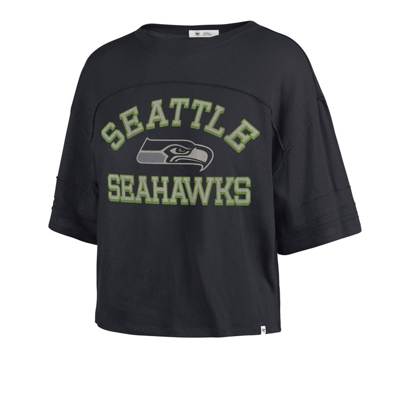 NFL Seattle Seahawks Women’s ’47 Half Moon Stevie Crop Top
