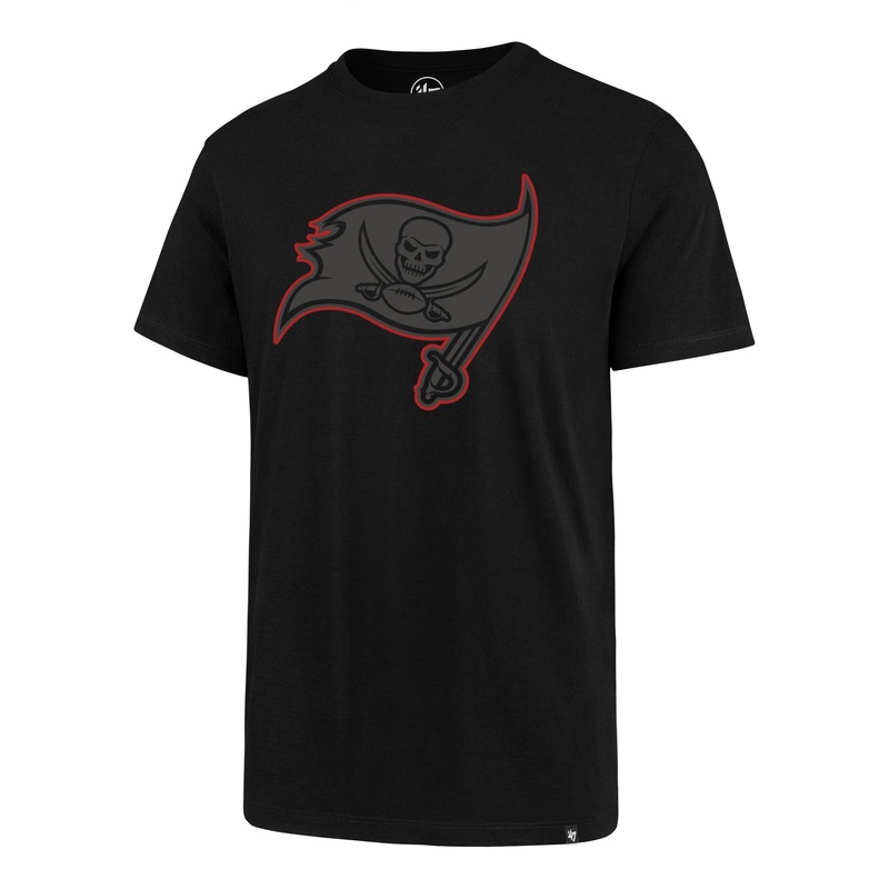 NFL Tampa Bay Buccaneers ’47 Pop Imprint Super Rival T-Shirt – Black
