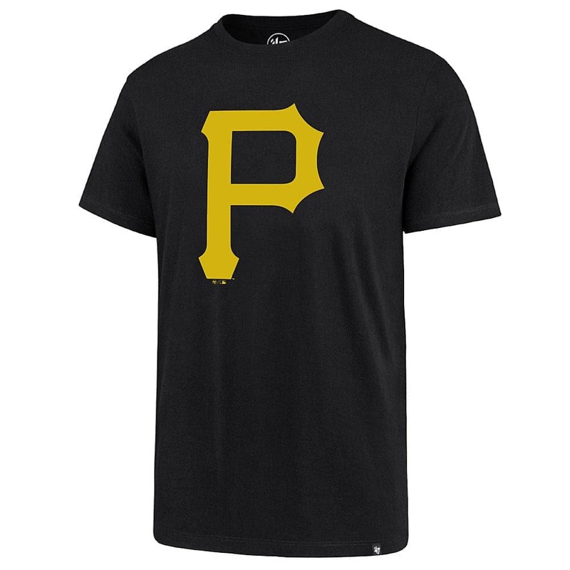 Pittsburgh Pirates ’47 MLB Imprint Echo T-Shirt – Black
