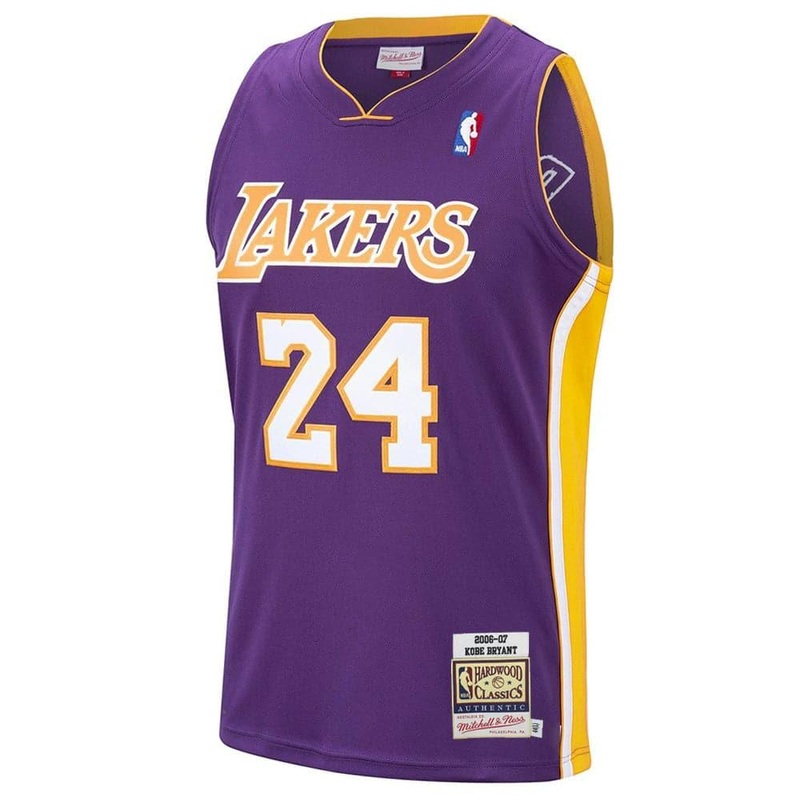 Kobe Bryant Los Angeles Lakers Mitchell & Ness NBA 06-07 Road Authentic Jersey – Purple