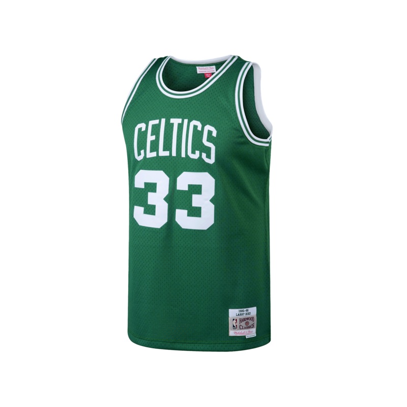 Larry Bird Boston Celtics Mitchell & Ness NBA 85-86 Swingman Jersey – Green