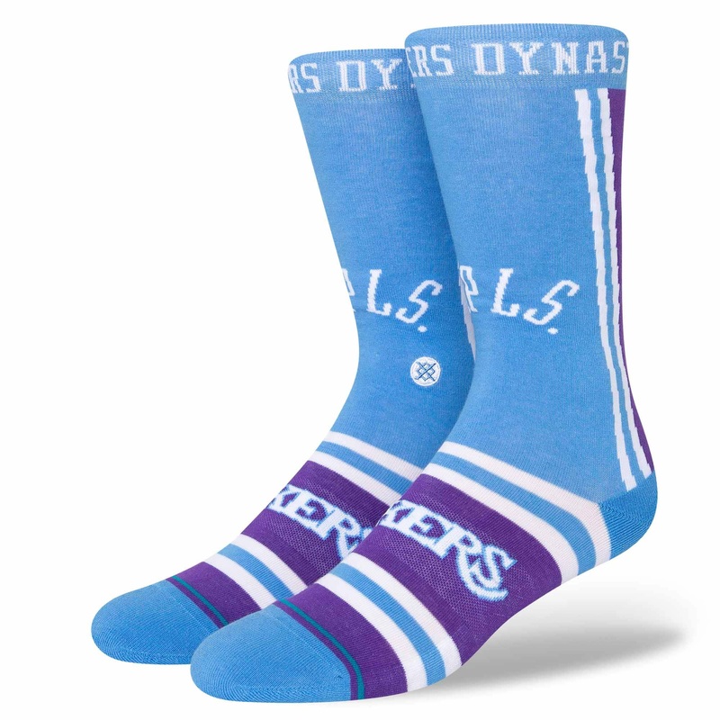 Los Angeles Lakers Stance NBA 21-22 City Edition Crew Socks – Blue