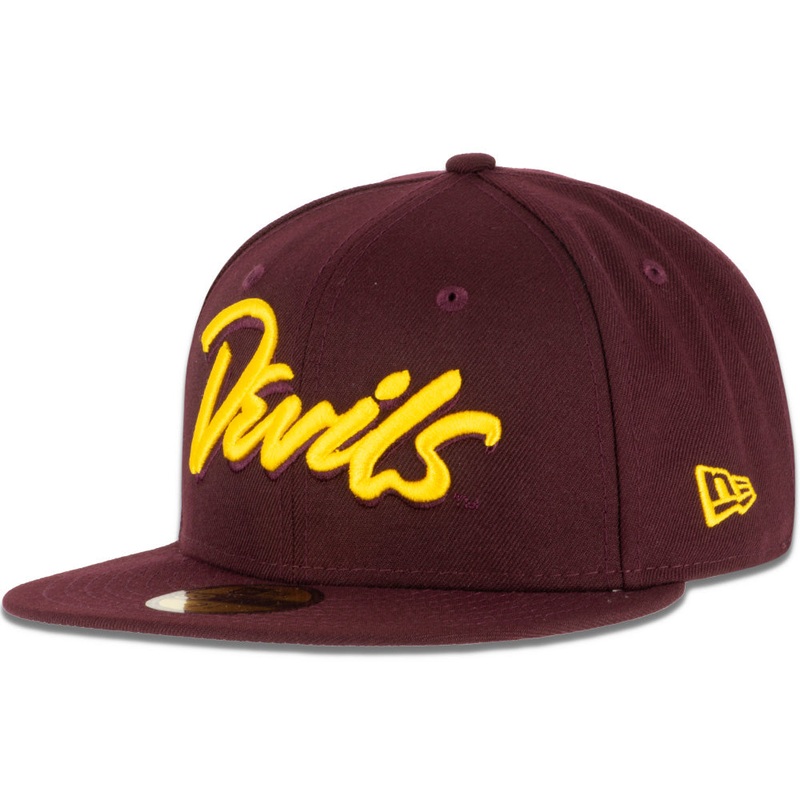 NCAA Arizona State Sun Devils New Era Devils Script 59FIFTY Fitted Hat