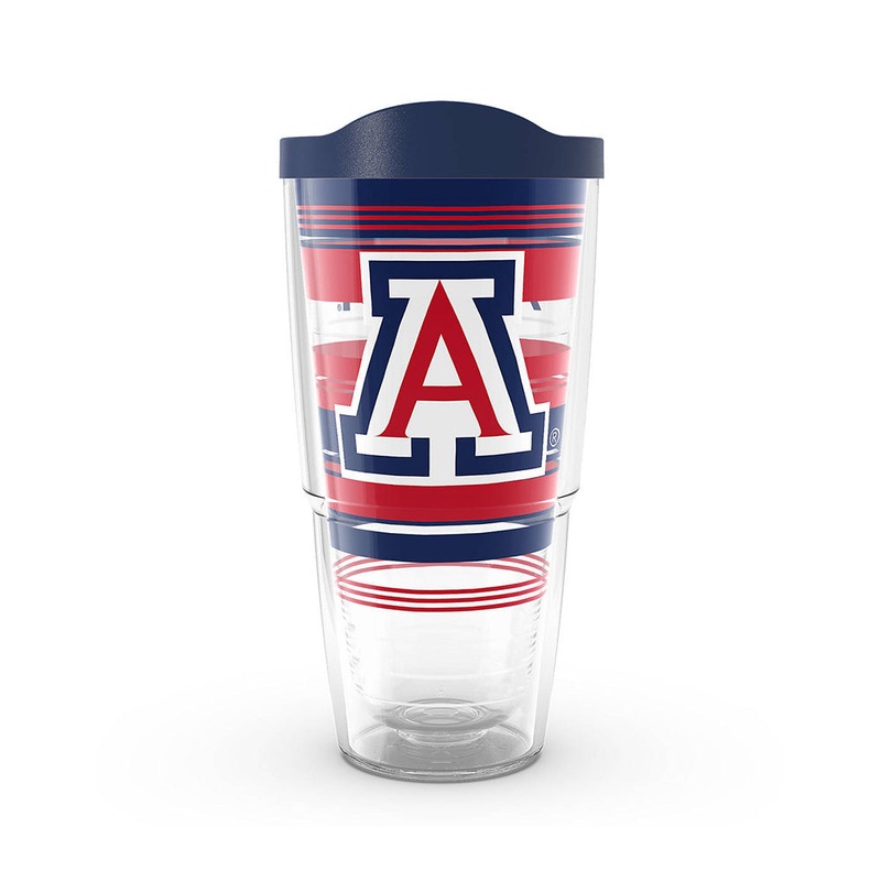 NCAA Arizona Wildcats Tervis 24oz Hype Stripes Travel Tumbler