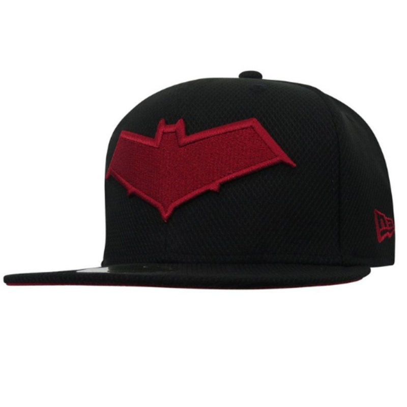 New Era Red Hood Symbol 59Fifty Fitted Hat