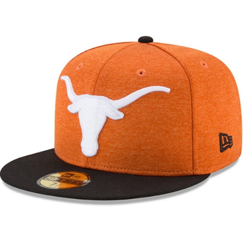 New Era Texas Longhorns Orange 59Fifty Fitted Hat