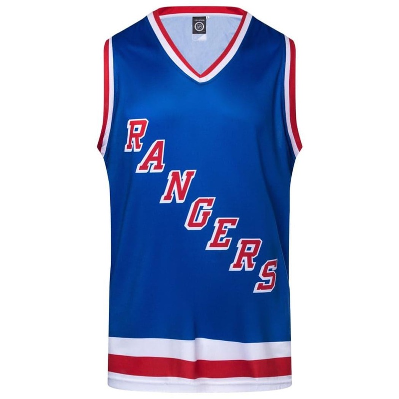 New York Rangers Bench Clearers NHL Team Jersey Tank – Blue