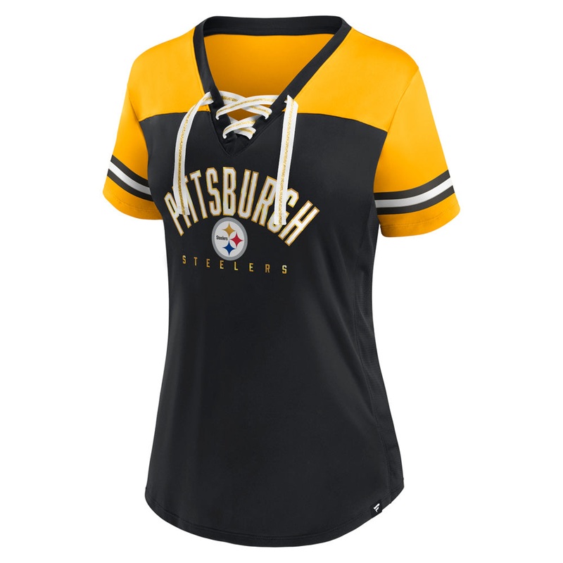 NFL Pittsburgh Steelers Women’s Fanatics Blitz & Glam Fashion Top