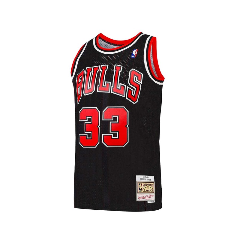 Scottie Pippen Chicago Bulls 97-98 Alt Mitchell & Ness NBA Swingman Jersey – Black