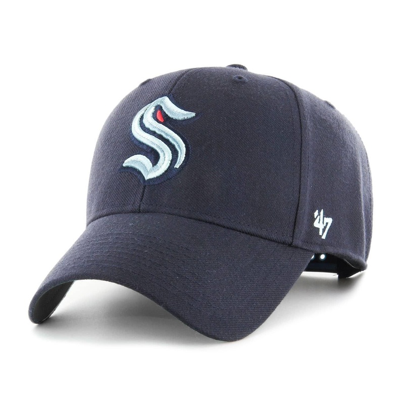 Seattle Kraken ’47 NHL Team MVP Snapback Hat – Navy