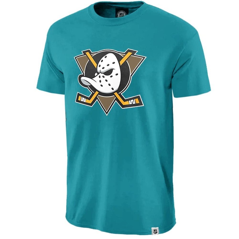 Anaheim Mighty Ducks Majestic NHL Team Logo T-Shirt – Teal